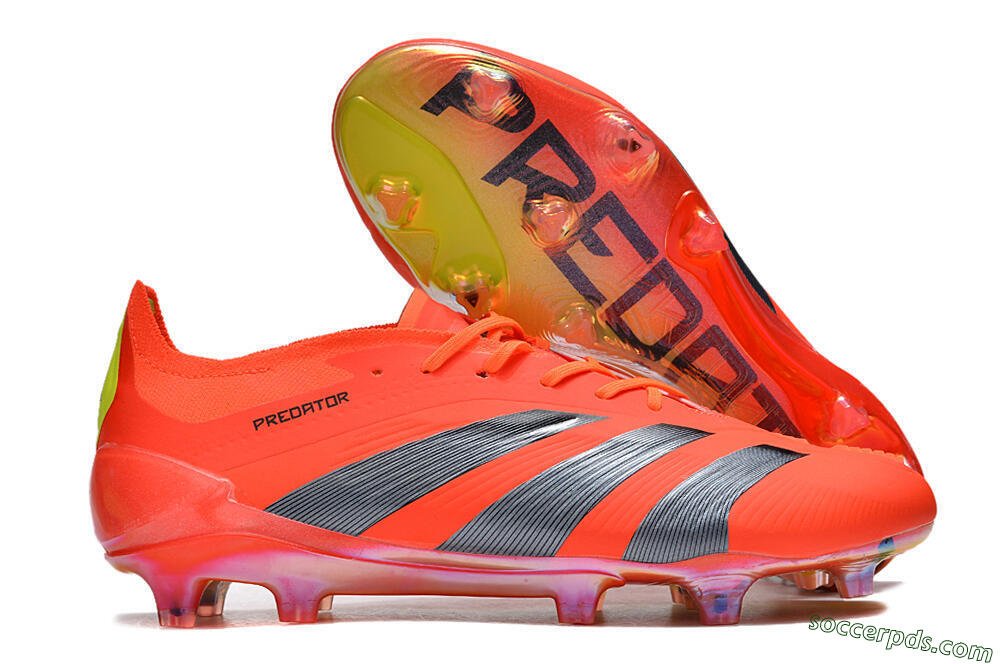 Adidas Predator Accuracy.1 FG Low-Tops Football Boots - Red/Black/Blue 1