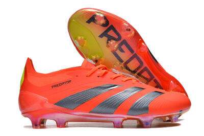 Adidas Predator Accuracy.1 FG Low-Tops Football Boots - Red/Black/Blue
