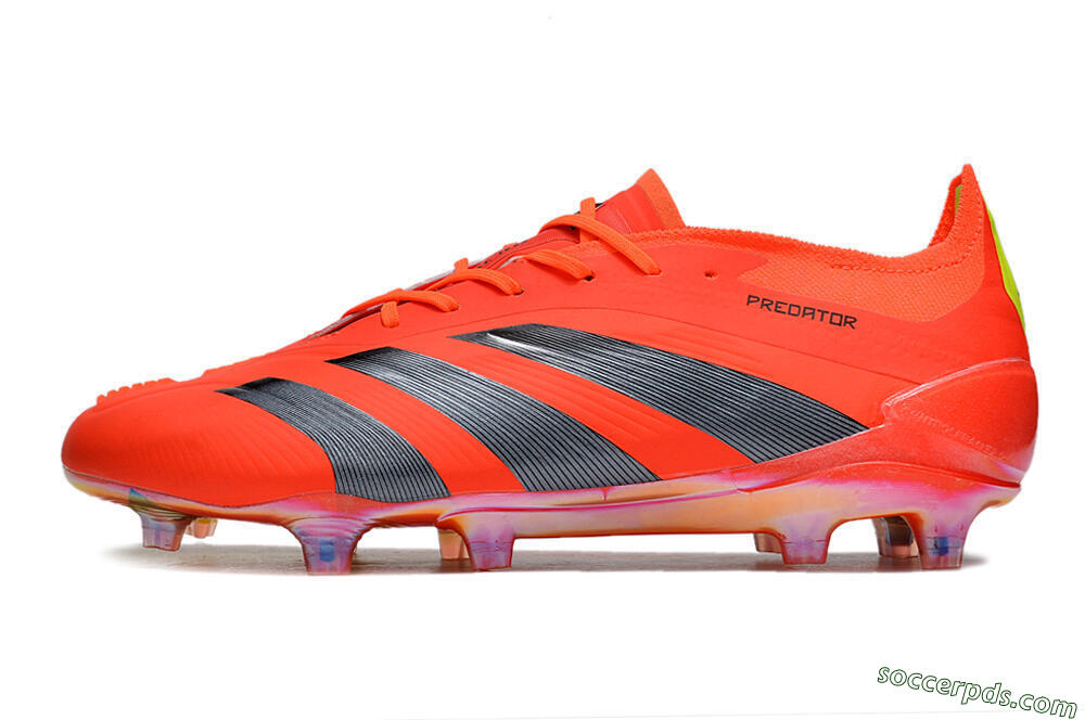Adidas Predator Accuracy.1 FG Low-Tops Football Boots - Red/Black/Blue 2