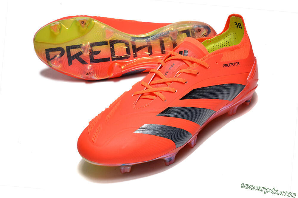Adidas Predator Accuracy.1 FG Low-Tops Football Boots - Red/Black/Blue 3