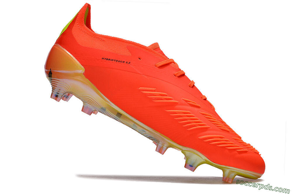 Adidas Predator Accuracy.1 FG Low-Tops Football Boots - Red/Black/Blue 4