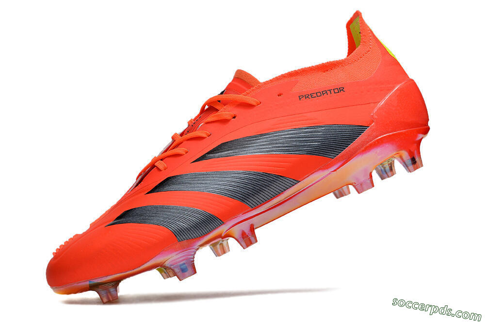 Adidas Predator Accuracy.1 FG Low-Tops Football Boots - Red/Black/Blue 5