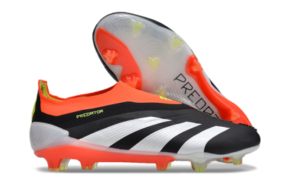 Adidas Predator Accuracy+ FG Low-Tops Football Boots - Black/White/Red