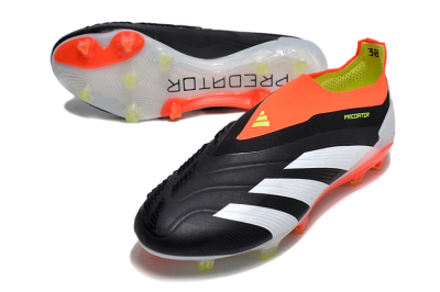 Adidas Predator Accuracy+ FG Low-Tops Football Boots - Black/White/Red