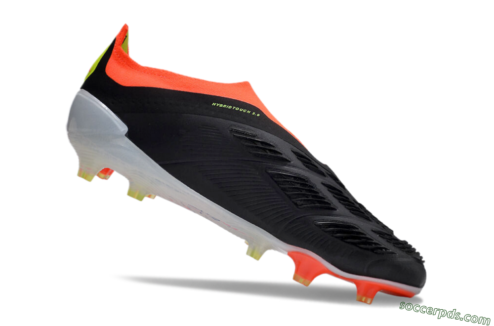 Adidas Predator Accuracy+ FG Low-Tops Football Boots - Black/White/Red 4