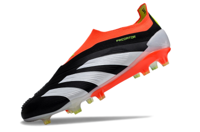 Adidas Predator Accuracy+ FG Low-Tops Football Boots - Black/White/Red