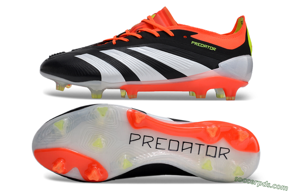 Adidas Predator Accuracy.1 FG Low-Tops Football Boots - Black/White/Red 0