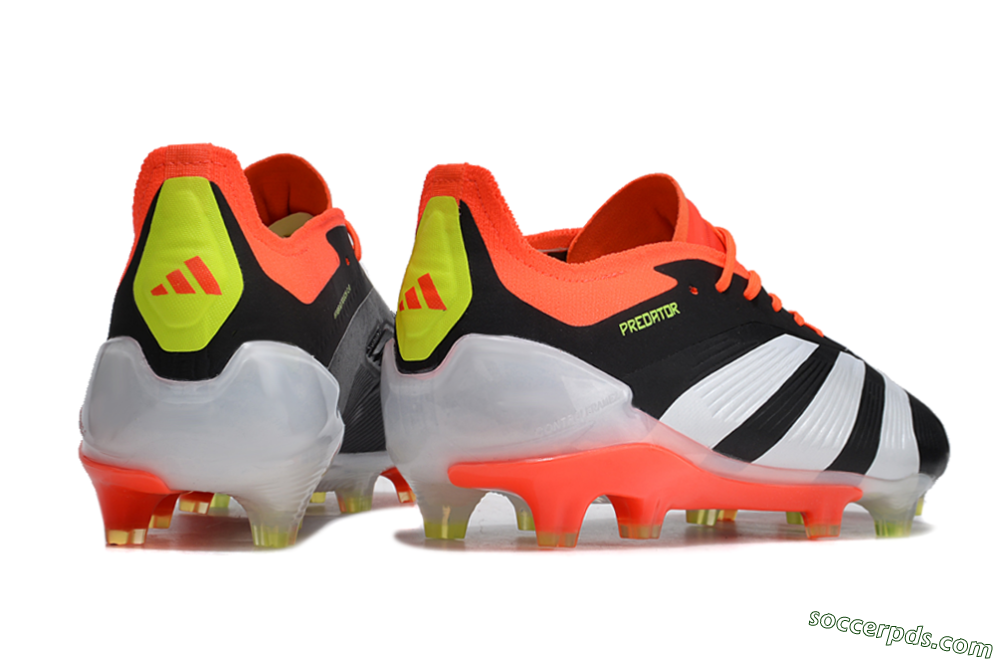 Adidas Predator Accuracy.1 FG Low-Tops Football Boots - Black/White/Red 6