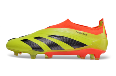 Adidas Predator Accuracy+ FG Low-Tops Football Boots - Yellow/Black/Red