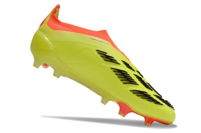 Adidas Predator Accuracy+ FG Low-Tops Football Boots - Yellow/Black/Red