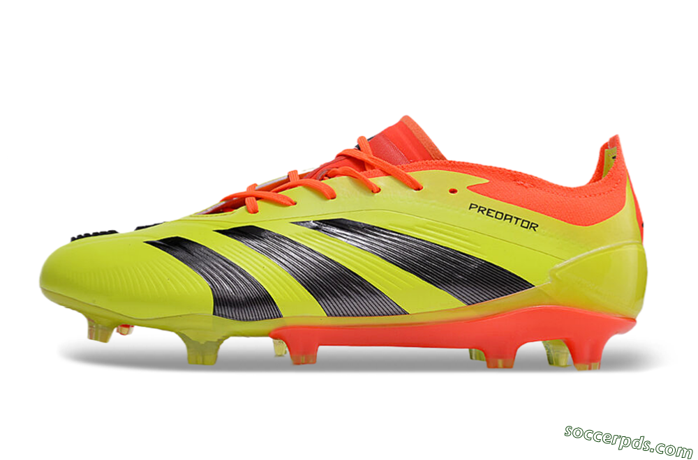 Adidas Predator Accuracy.1 FG Low-Tops Football Boots - Green/Red/Black 2