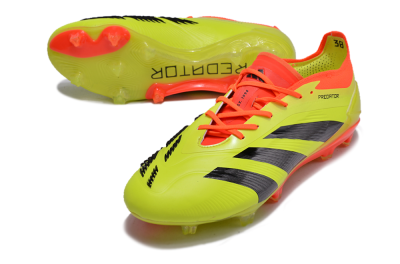 Adidas Predator Accuracy.1 FG Low-Tops Football Boots - Green/Red/Black