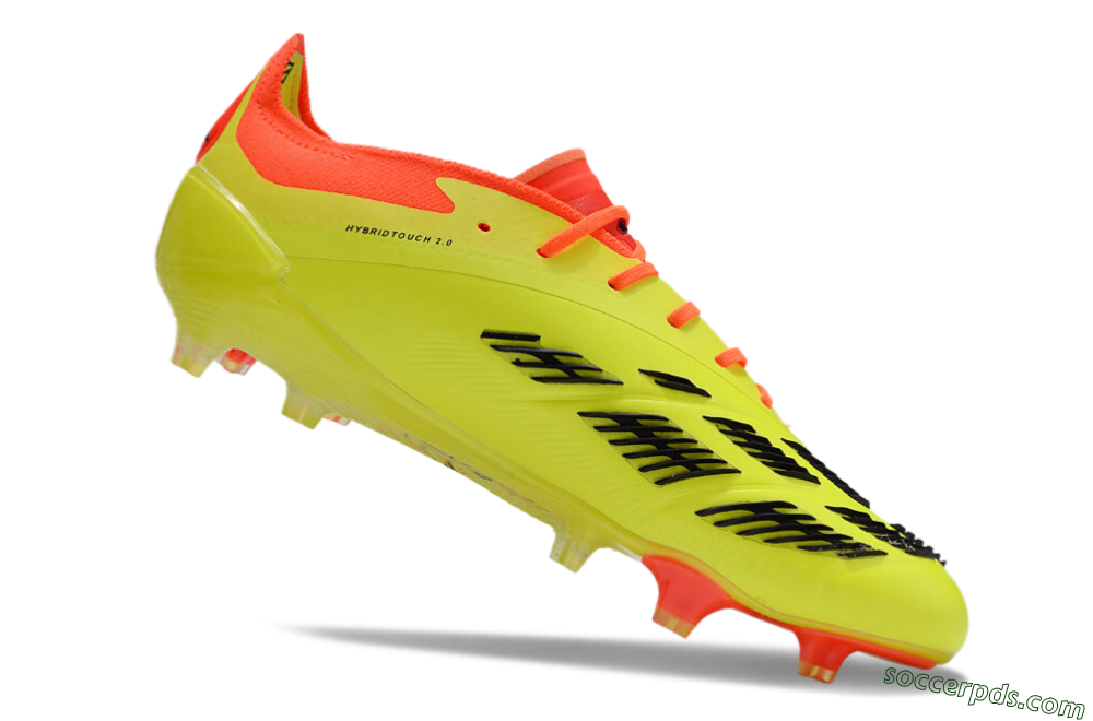 Adidas Predator Accuracy.1 FG Low-Tops Football Boots - Green/Red/Black 4