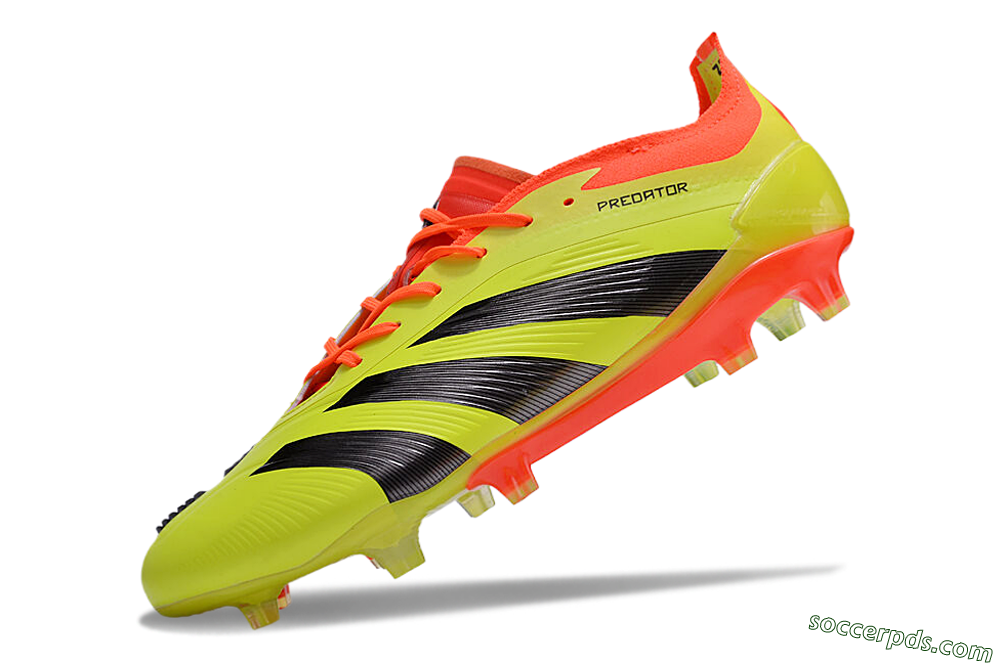 Adidas Predator Accuracy.1 FG Low-Tops Football Boots - Green/Red/Black 5