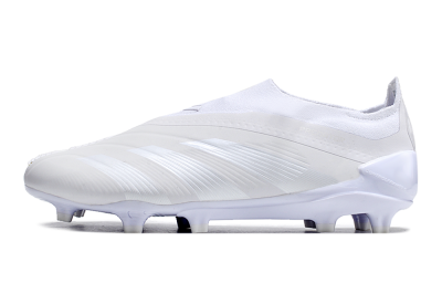 Adidas Predator Accuracy+ FG Low-Tops Football Boots - White/White