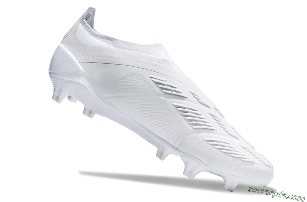 Adidas Predator Accuracy+ FG Low-Tops Football Boots - White/White 4
