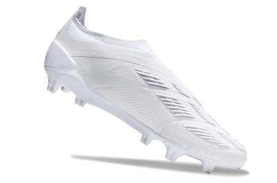 Adidas Predator Accuracy+ FG Low-Tops Football Boots - White/White
