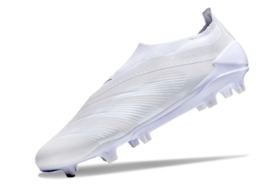 Adidas Predator Accuracy+ FG Low-Tops Football Boots - White/White