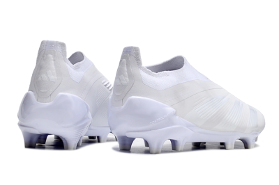 Adidas Predator Accuracy+ FG Low-Tops Football Boots - White/White