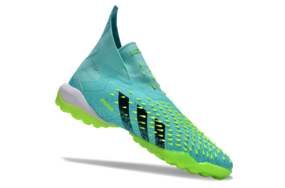 Adidas Predator Freak+ TF High-Tops Football Shoes - Blue/Black/Yellow