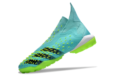 Adidas Predator Freak+ TF High-Tops Football Shoes - Blue/Black/Yellow