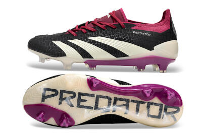 Adidas Predator Accuracy.1 FG Low-Tops Football Boots - Black/White/Purple
