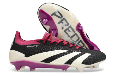 Adidas Predator Accuracy.1 FG Low-Tops Football Boots - Black/White/Purple