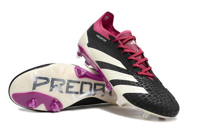 Adidas Predator Accuracy.1 FG Low-Tops Football Boots - Black/White/Purple