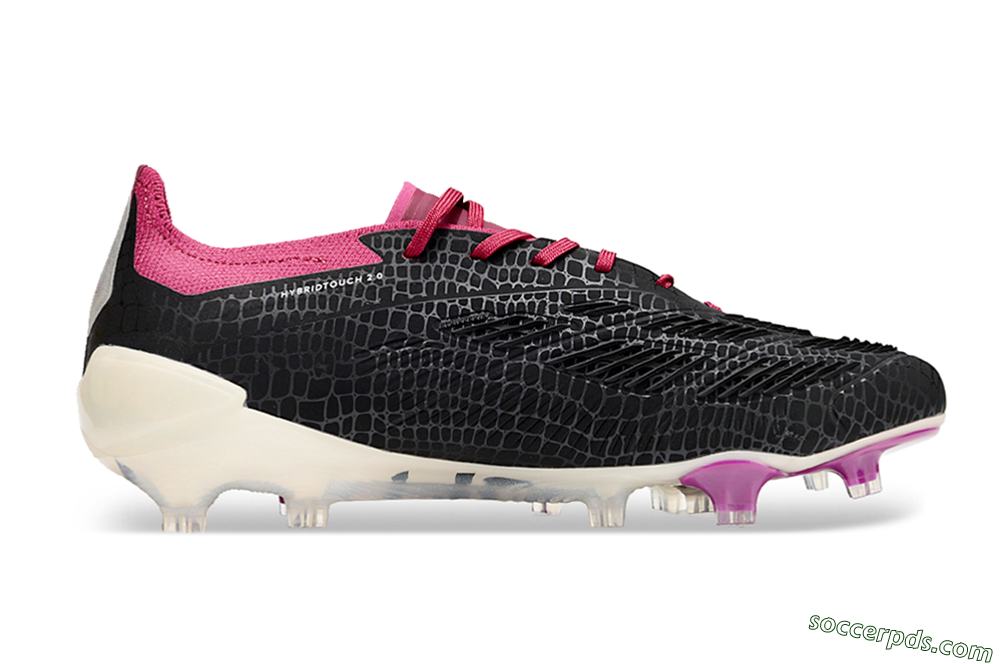 Adidas Predator Accuracy.1 FG Low-Tops Football Boots - Black/White/Purple 7