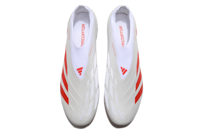 Adidas Predator Accuracy+ FG Low-Tops Football Boots - Beige/White/Red
