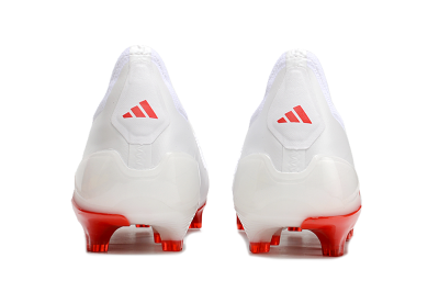 Adidas Predator Accuracy+ FG Low-Tops Football Boots - Beige/White/Red
