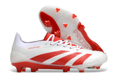 Adidas Predator Accuracy.1 FG Low-Tops Football Boots - Beige/White/Red
