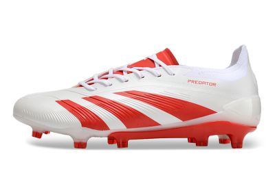 Adidas Predator Accuracy.1 FG Low-Tops Football Boots - Beige/White/Red