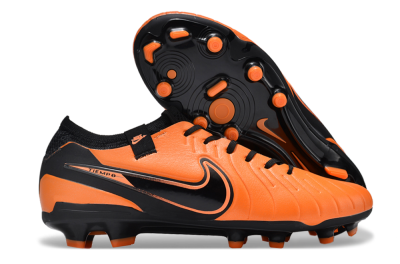 Nike Tiempo Legend 10 Elite FG Low-Tops Football Boots - Orange/Black
