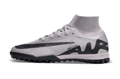 Nike Air Zoom Mercurial Superfly 9 Elite TF High-Tops Football Shoes - Grey/Purple/Black