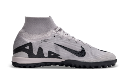 Nike Air Zoom Mercurial Superfly 9 Elite TF High-Tops Football Shoes - Grey/Purple/Black