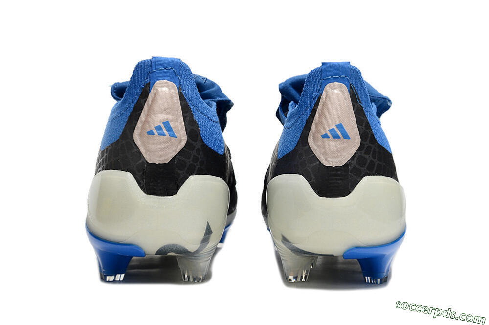 Adidas Predator Elite Foldover Tongue FG Low-Tops Football Boots - Black/White/Blue 5