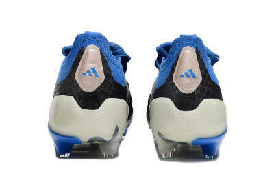 Adidas Predator Elite Foldover Tongue FG Low-Tops Football Boots - Black/White/Blue