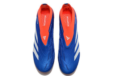 Adidas Predator Accuracy+ FG Low-Tops Football Boots - Blue/White/Red