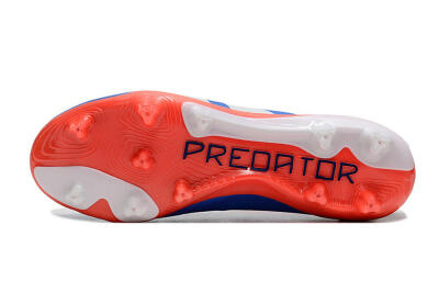 Adidas Predator Accuracy+ FG Low-Tops Football Boots - Blue/White/Red