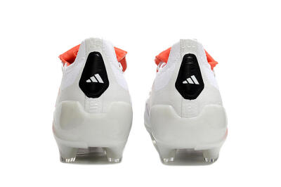 Adidas Predator Elite Foldover Tongue FG Low-Tops Football Boots - Beige/White/Red
