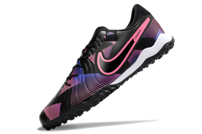 Nike Tiempo Legend 10 Pro TF Low-Tops Football Shoes - Black/Purple/Pink