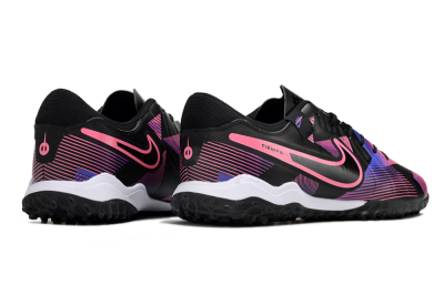 Nike Tiempo Legend 10 Pro TF Low-Tops Football Shoes - Black/Purple/Pink