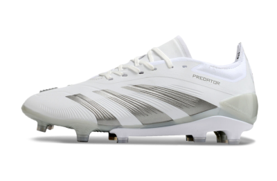 Adidas Predator Accuracy.1 FG Low-Tops Football Boots - White/Silver/Grey