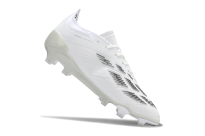 Adidas Predator Accuracy.1 FG Low-Tops Football Boots - White/Silver/Grey
