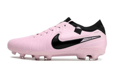 Nike Tiempo Legend 10 Elite FG Low-Tops Football Boots - Pink/Black