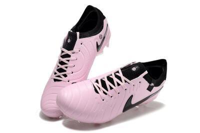 Nike Tiempo Legend 10 Elite FG Low-Tops Football Boots - Pink/Black