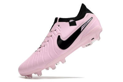 Nike Tiempo Legend 10 Elite FG Low-Tops Football Boots - Pink/Black