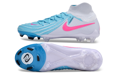 Nike Phantom Luna Elite NU FG High-Tops Football Boots - Jade/White/Pink