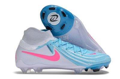 Nike Phantom Luna Elite NU FG High-Tops Football Boots - Jade/White/Pink